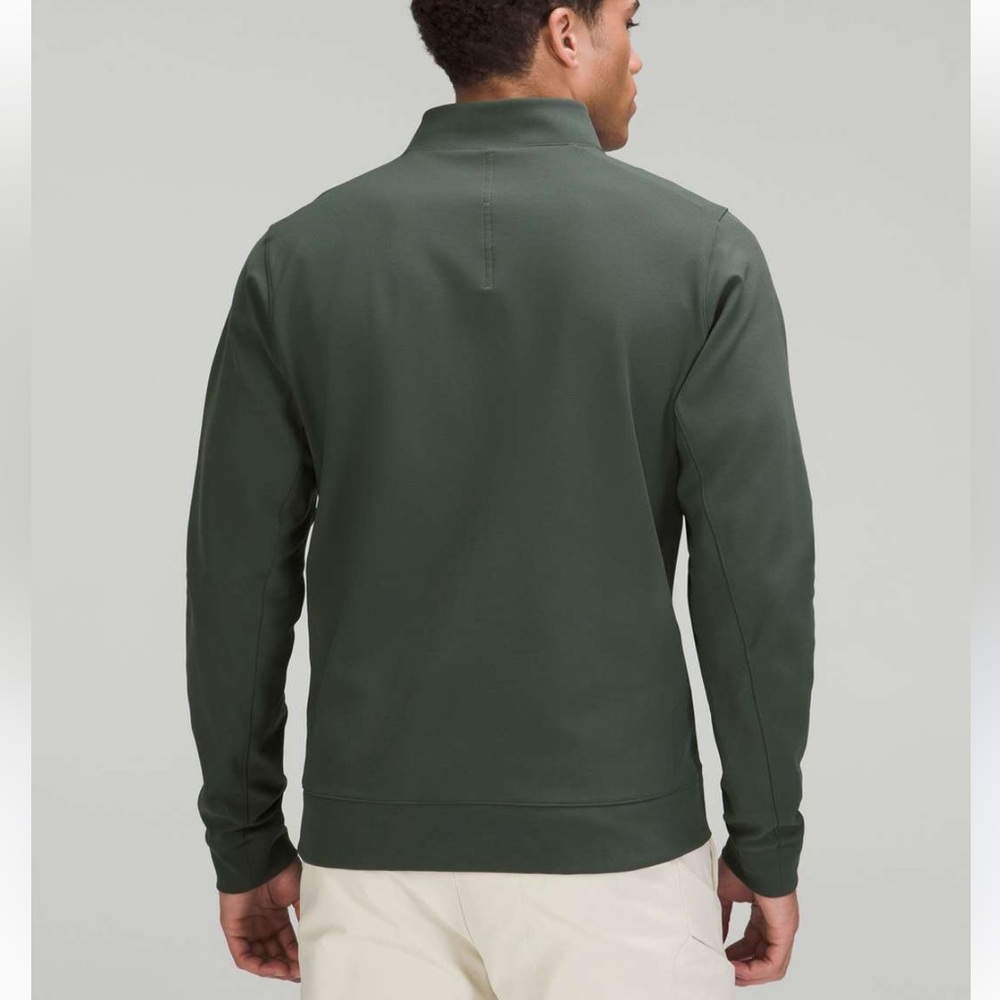 Lululemon Men Sojourn Jacket Green Performance Zip Jacket XXL Travel Athleisure - Picture 11 of 12